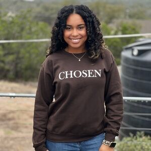 Brown 'CHOSEN' Sweatshirt